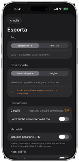 Esportazione